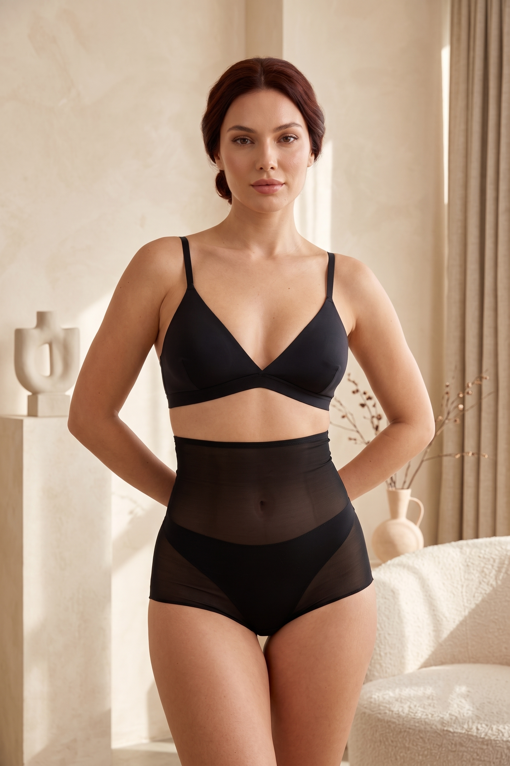 LightForm Nefes Alan Slip Korse Şort